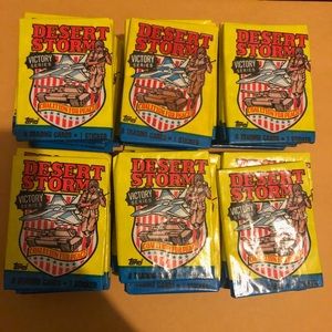 Desert Storm Cards 66 packs